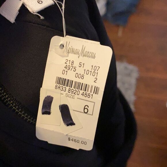 Helmut Lang Speckled Wool Blend Dress Event Party Cocktail Feminine Brand New - Picture 5 of 10